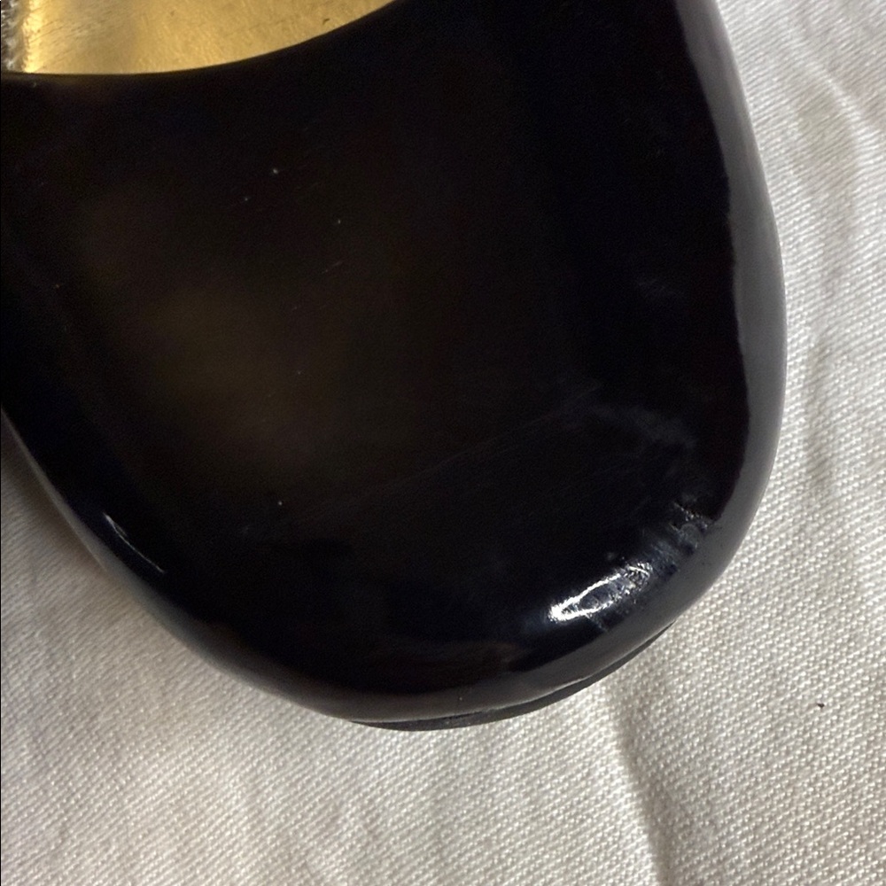Xhilaration Black Patent Round-Toe Ballet Flats - Picture 4 of 6